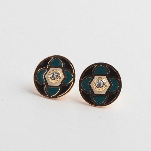 henri bendel Jewelry - Henri Bendel Enamel Four-leaf Clover Earrings henri bendel Jewelry - Henri Bendel Enamel Four-leaf Clover Earrings